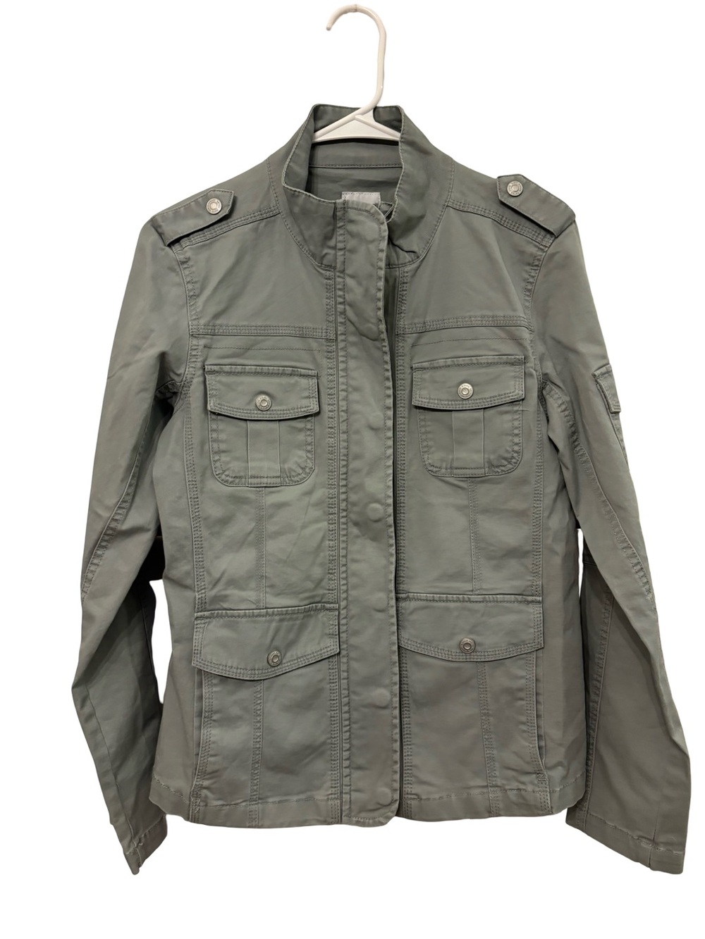 Kensie Olive Utility Field Jacket